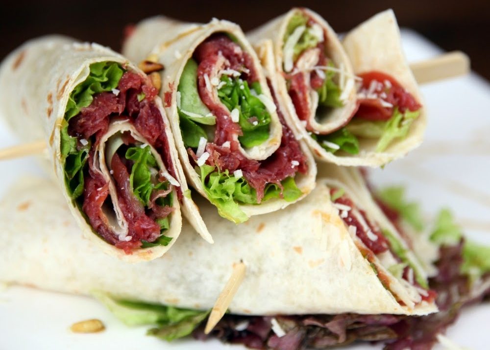 carpaccio wraps
